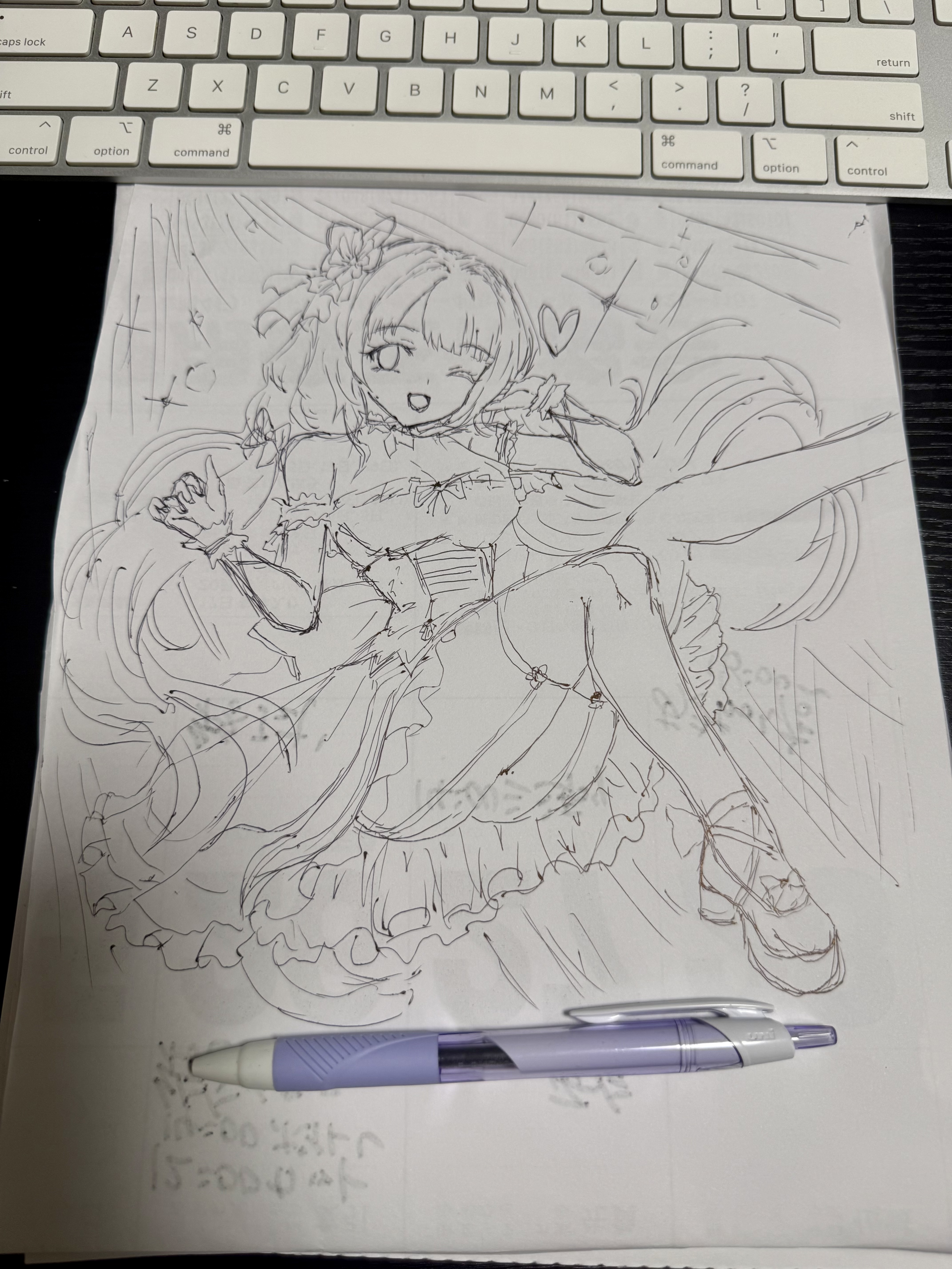 一発描き