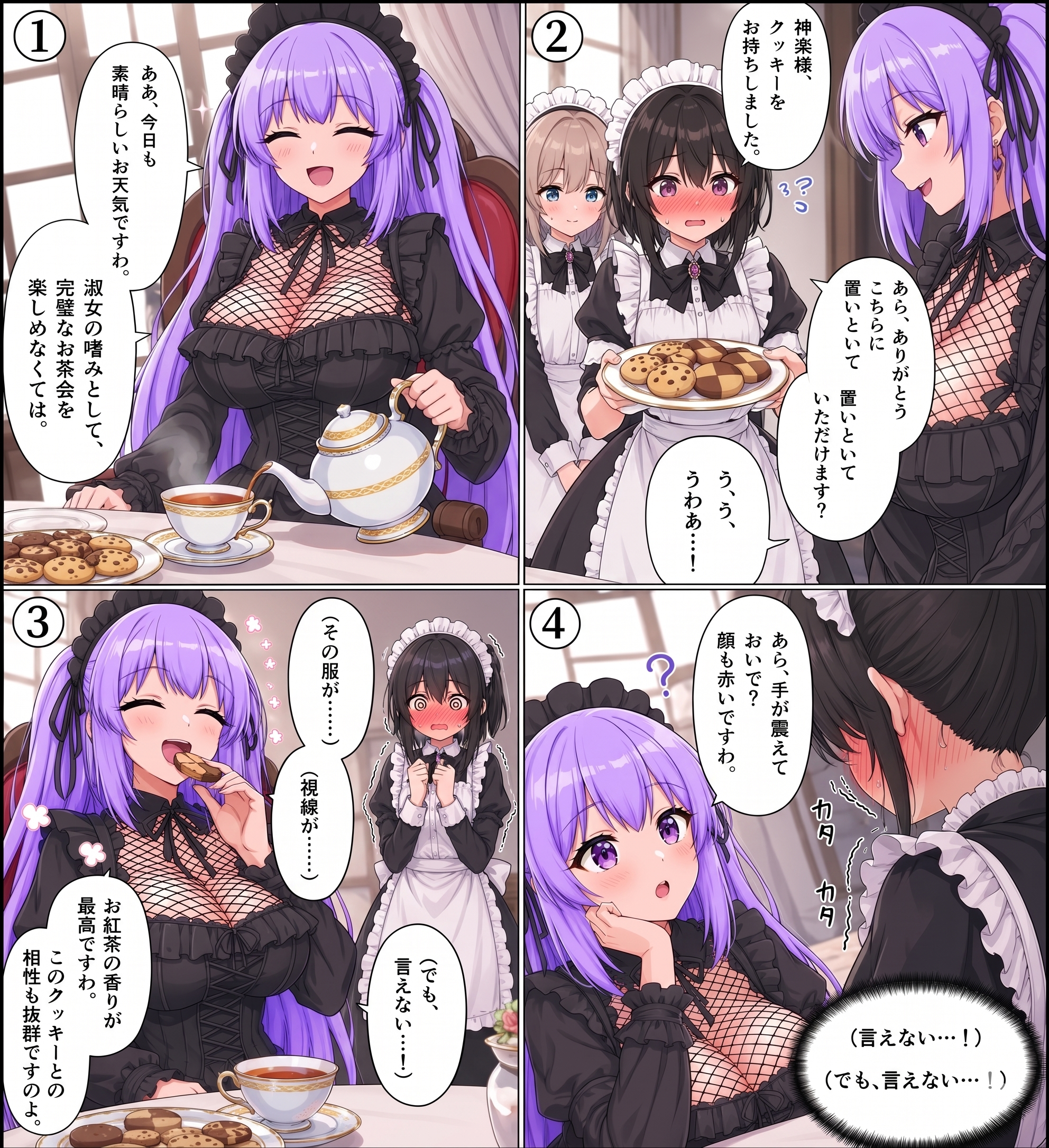 神楽さんのお茶会漫画