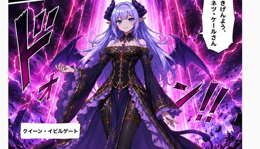ロスト・イン・ブラック！！（クイーン・イビルゲート/天州浦くらら）