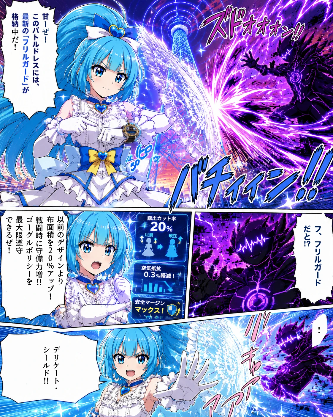 新フォーム、タワーフリルガード！②